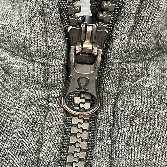 Lululemon Insculpt Jacket Heathered Gray Athletic Full Zip Fleece Lined - Picture 10 of 14